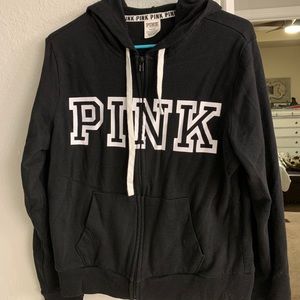Pink zip up jacket